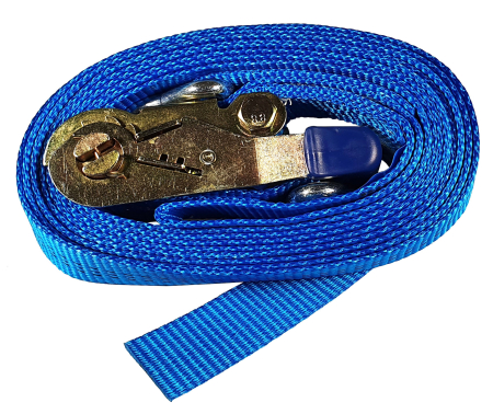 Palane si vinciuri - Chinga ancorare 2 parti, 35mm, 5m, albastru, LC 1500/3000 daN, STF 200 daN