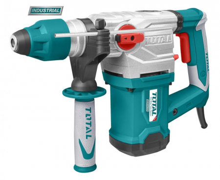 Scule electrice - Ciocan rotopercutor - 5.5J - 1500W, 850Rpm, 4400Bpm, SDS+ (INDUSTRIAL) TOTAL Model 2018