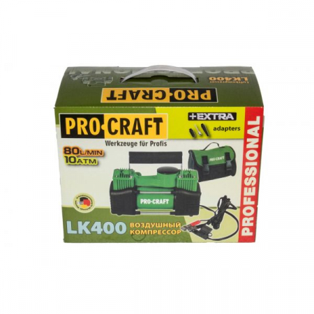 Compresor aer auto 12V, 276W, Procraft LK400, debit aer 80l/min [2]