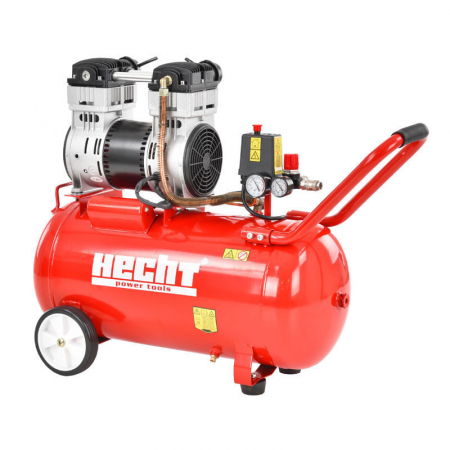Roabe - Compresor de aer Hecht 2085 fara ulei putere 1150 w 8 bar rezervor 50 l