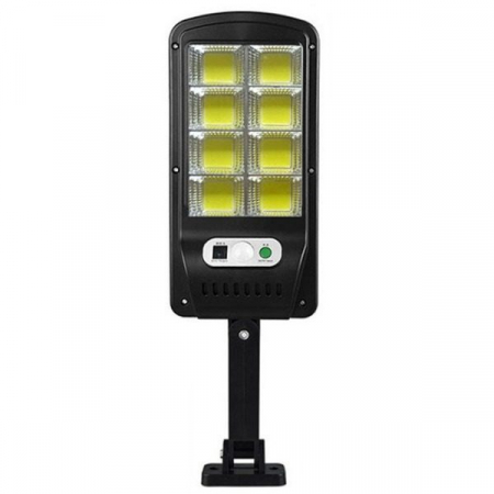Lampi si Proiectoare - Corp de iluminat stradal cu panou solar Street Lamp, senzor miscare si 8 x LED COB