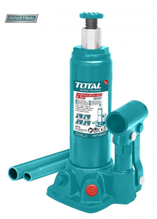 Scule si echipamente - Cric hidraulic auto - butelie - 10T (INDUSTRIAL)