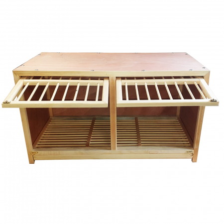 Cuibare - Cusca pentru porumbei din lemn V2 60*30*36cm