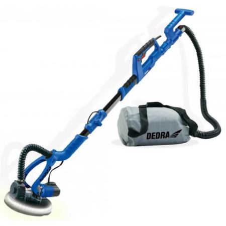Masini de slefuit - Dedra DED7766 Masina pentru slefuit peretii 750W, 230V, 225mm, 1850rpm, LED