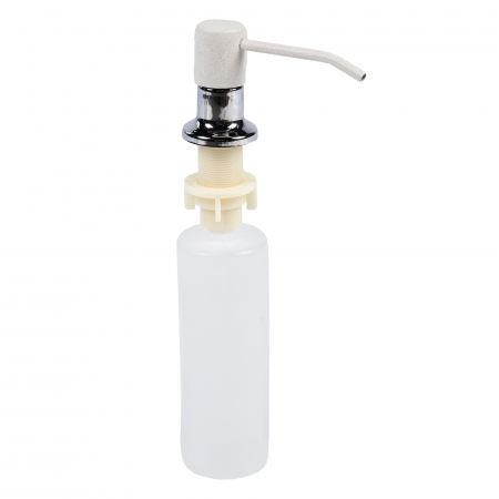 Dispenser incorporabil 270ml pompa 88mm alb/Cr [1]