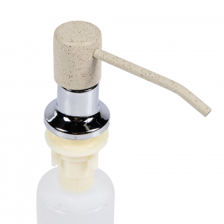 Casa, gradina si ferma - Dispenser incorporabil 270ml pompa 88mm bej/Cr