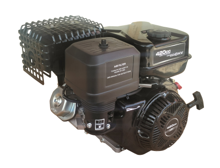 Ducar DH420 Motor benzina 9kW, 420cc, 1C 4T OHV, ax drept cu pana [2]