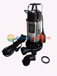 Pompa apa submersibila pentru ape uzate WQD1500DF 1500W cu tocator Deetoolz DZ-P107 [4]