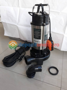Pompa apa submersibila pentru ape uzate WQD1500DF 1500W cu tocator Deetoolz DZ-P107 [10]