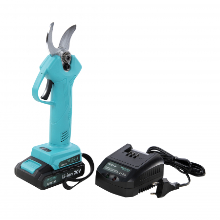 Foarfeca electrica de gradina cu acumulator 20V 2Ah, Detoolz DZ-SE148 [2]