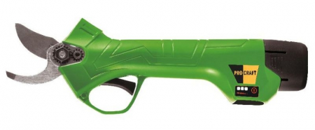 Foarfeca electrica cu acumulator Procraft ES16Li, 16V Li-ion, 2000mAh, pentru taiat vita de vie si pomi fructiferi  - 25 mm deschidere lama [9]