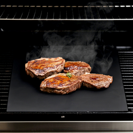 Folie antiaderenta pentru gratar KLUGMEISTER KY30, material fibra de sticla, 40x33 cm [2]