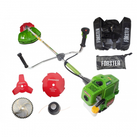 Motocoase - Motocoasa pe benzina Forster F4350, 4.3 kW, 9000 RPM, 415 mm, 4 sisteme taiere