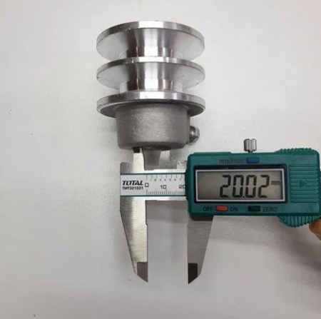 Fulie dubla pentru motor pe benzina AX 20mm [7]