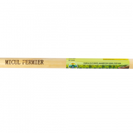 Furca cu 5 dinti, maner lemn, 1520mm [2]