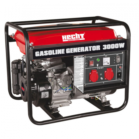 Generatoare electrice - Generator de curent Hecht GG 3300 2600w 7cp 193cm 12h