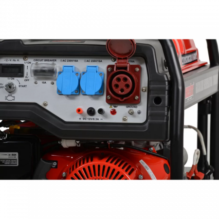 Generator de curent Hecht GG 8000 7500w 420 cm monofazat trifazat [2]