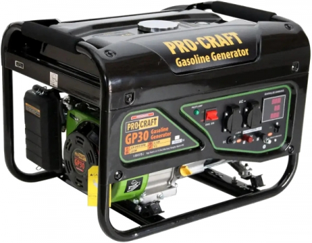 Generatoare electrice - Generator pe benzina ProCraft GP30, 2800W, Capacitate rezervor 12L