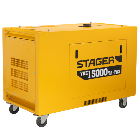 Generator profesional Stager YDE15000TA-TA3, 11.5 kW, DualPower 230-400V, insonorizat, diesel, 3000rpm, pornire electrica [1]