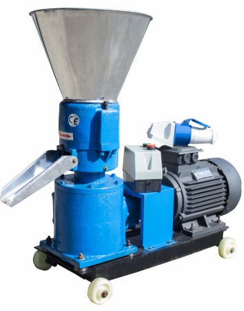 Tocatoare resturi vegetale - Granulator Furaje KL-150 motor 4Kw/1500RPM/380V/150kg/h cu 3 matrite