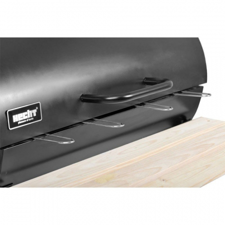 Gratar de gradina HECHT Barrel, din otel, pentru carbune, dimensiuni 108 x 72 cm [7]