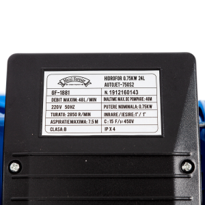 Hidrofor Micul fermier  autoamorsare 0,75KW 24L AUTOJET-750S2 GF-1881 [3]