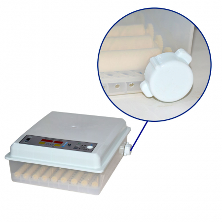Incubator cu intoarcere automata pentru 64 oua de gaina, rata, gasca, prepelita, curcan, fazan, potarniche  Model MS-64 , 230VAC si 12V DC [5]
