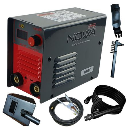 Invertor pt.sudura cu afisaj digital W355 gri NOWA Campion [1]