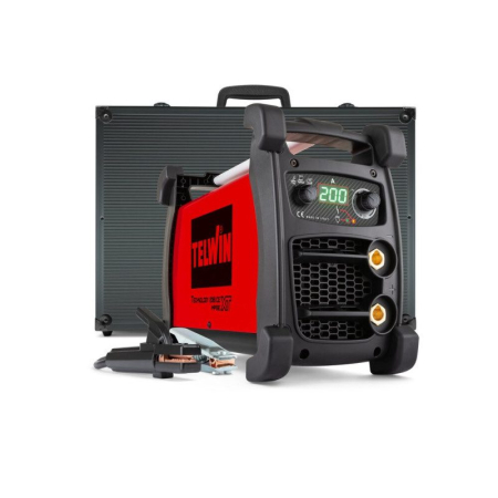 Aparate de sudura - Invertor sudură profesional TELWIN TECHNOLOGY 238 XT CE/MPGE, MMA 200A, TIG DC-LIFT, compatibil generator