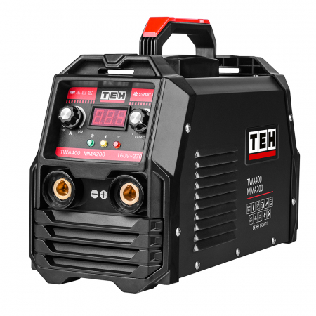 Invertor TEH TWA 400, Profesional, Heavy Duty, Racire fortata, electrozi 5 mm  ANTI LIPIRE  + ARC FORCE REGLABIL MMA 200A [1]