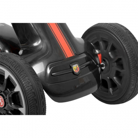 Kart cu pedale HECHT Abarth Black, greutate maxima suportata 25 kg, dimensiuni 113 x 57 x 73 cm, negru [3]