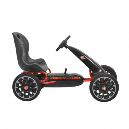 Kart cu pedale HECHT Abarth Black, greutate maxima suportata 25 kg, dimensiuni 113 x 57 x 73 cm, negru [4]
