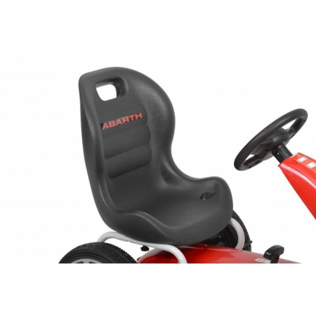 Kart cu pedale HECHT Abarth Red, greutate maxima suportata 25 kg, dimensiuni 113 x 57 x 73 cm, rosu [1]