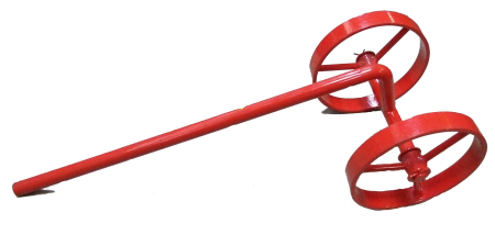 Accesorii utilaje agricole - Kipor KTAd107 roti metalice teren moale pentru motocultoare Kipor