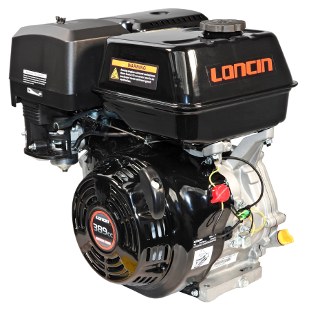 Motoare - Loncin G390F - Motor benzina 8.2kW, 389cc, 1C 4T OHV, ax drept, cu pana