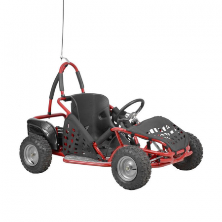 Teasc struguri - Masina Buggy Hecht 54812 RED cu acumulatori 48 V, 12 Ah, 1000 W, 35 km/h, autonomie 30 km