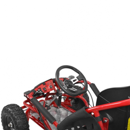 Masina Buggy Hecht 54812 RED cu acumulatori 48 V, 12 Ah, 1000 W, 35 km/h, autonomie 30 km [1]