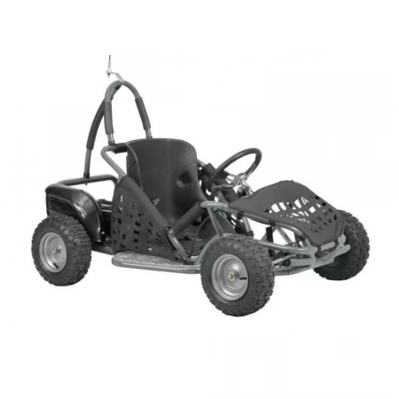 Casa, gradina si ferma - Masina buggy HECHT 54812 SILVER, cu acumulatori 48 V/12 Ah, 1000 W, 35 km/h, autonomie 30 km
