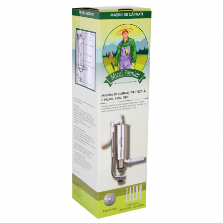 Masina de carnati 4kg VERTICAL PRO 5 palnii [5]