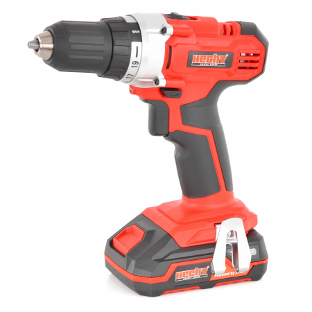 Scule electrice - Masina de gaurit si insurubat Hecht 1277 cu acumulator li-ion 20 v 2 ah 1.4 Kg