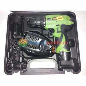 MASINA DE INSURUBAT CU ACUMULATOR PROCRAFT PA12LIS, 12V/2A 1300 RPM, 2 ACUMULATORI MODEL 2018 [4]