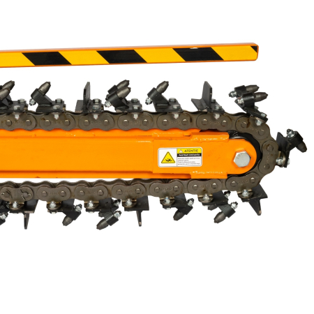 Masina de sapat santuri, Detoolz, 15 CP, 420 CC, benzina 4T, adancime maxima de 600 mm [8]