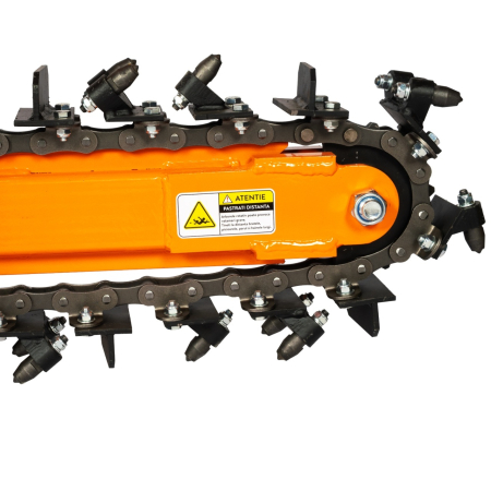 Masina de sapat santuri, Detoolz, 7 CP, 212 CC, benzina 4T, adancime maxima 450 mm [7]