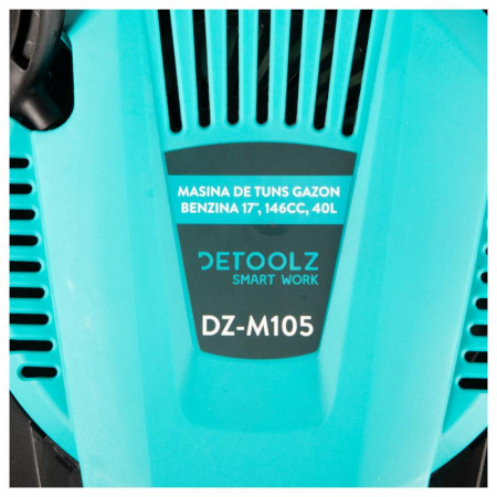 Masina de tuns gazon, benzina, 17", 146CC, 40L [14]