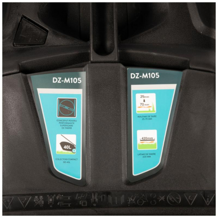 Masina de tuns gazon, benzina, 17", 146CC, 40L [6]
