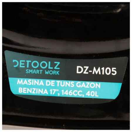 Masina de tuns gazon, benzina, 17", 146CC, 40L [5]