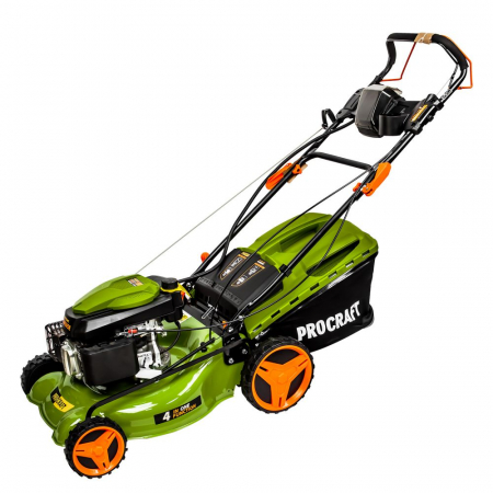 Masina de tuns gazonul Procraft PLM505E, Autopropulsie, Pornire electrica, Benzina, 4.4 CP, 3000 rot/min, 173 cc, cutit rezerva [1]