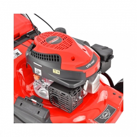 Masina de tuns iarba cu motor pe benzina, autopropulsata, HECHT 550 SW, 2.6 kW, 170 CC, latime de lucru 48 cm, cos colector 60 l [7]