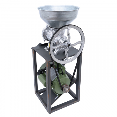 Masina electrica de tocat carne din aluminiu, Nr.32, cu cadru si motor electric de 1500 W, 1400 Rpm, 2 kg/min [5]