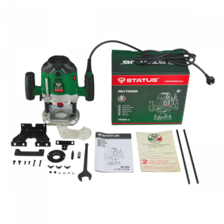 Masina frezat electrica Status RH 1500, router lemn, 1500W, 26000 rpm [2]